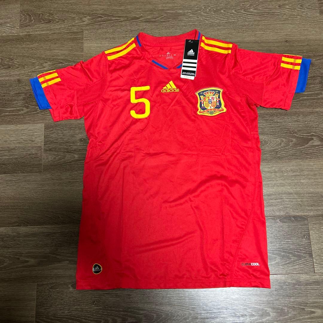 【未使用タグ付】プジョル　スペイン代表 ユニフォーム