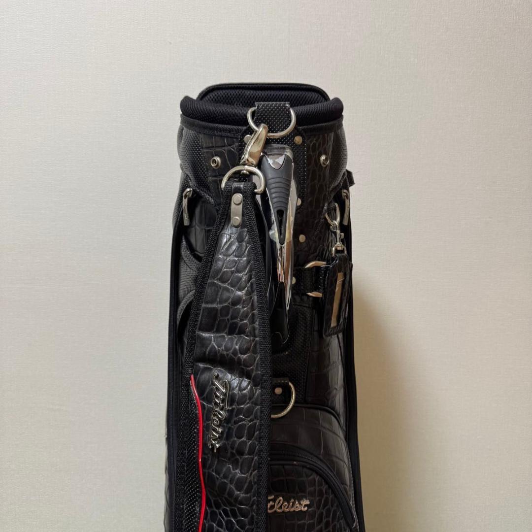 Titleist タイトリスト 限定品 キャディバッグ ゴルフバッグ 革製