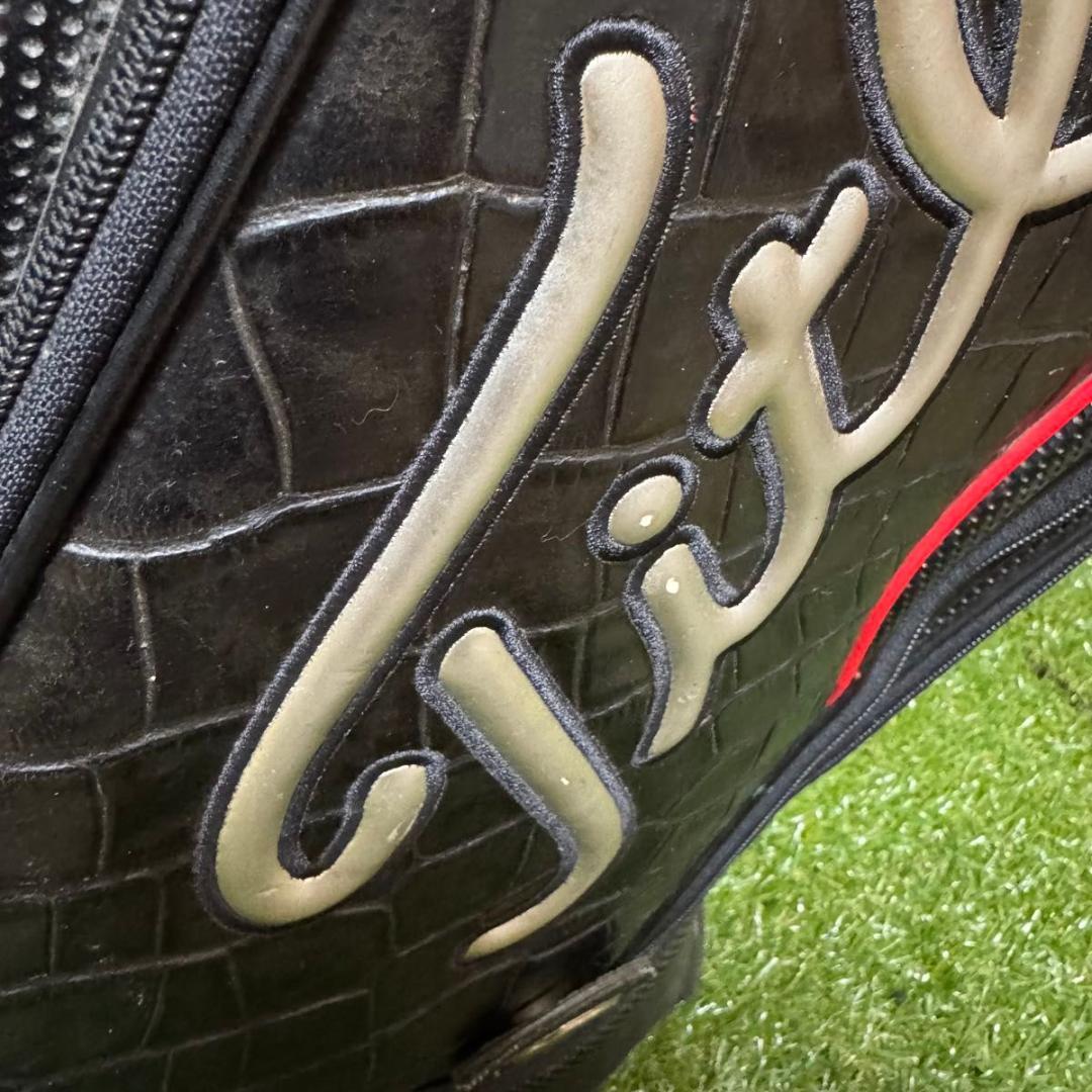 Titleist タイトリスト 限定品 キャディバッグ ゴルフバッグ 革製
