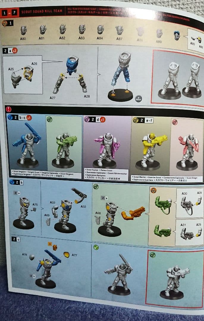 warhammer　スペースマリーン　スカウト・スカッド　ウォーハンマー