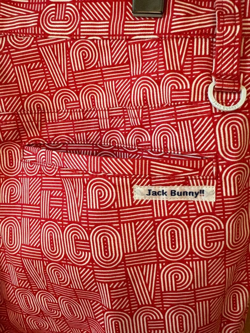 【新品】Jack Bunny ロゴプリントパンツ サイズ6