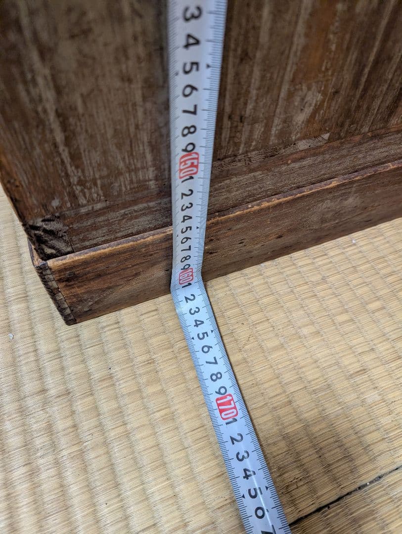 桐箪笥 グレー 鍵付き モダン 和家具 千葉引取可