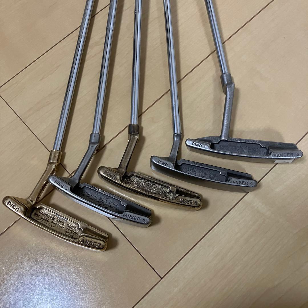 PING オールドアンサーシリーズ5種5本セット 初代・2・3・4・5