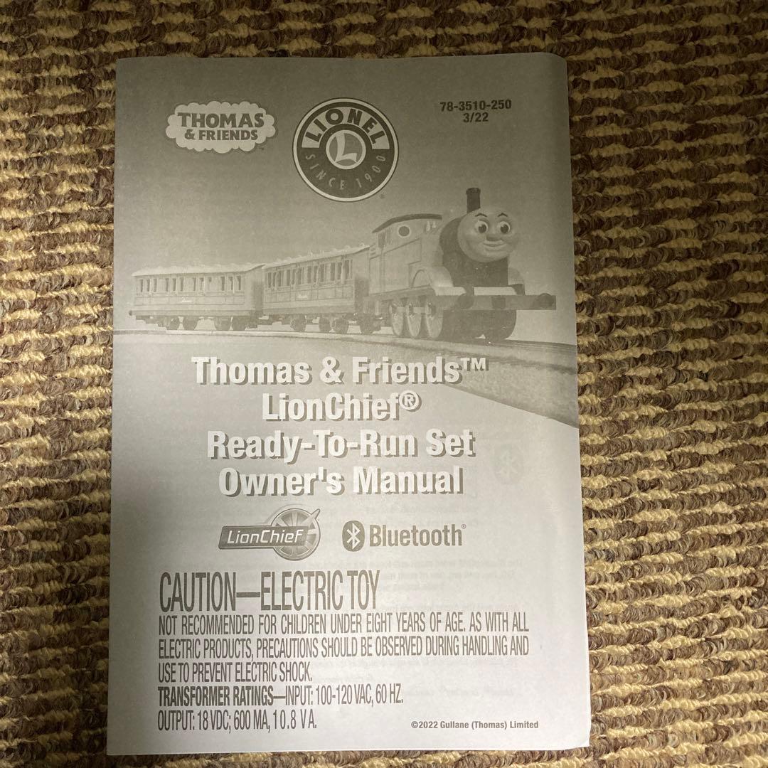 きかんしゃトーマス　Oゲージ鉄道模型 ライオネル