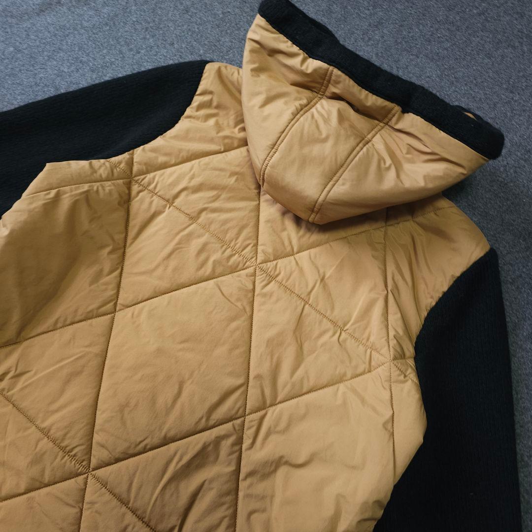 【ランバンスポール】2WAY 人気ラバーロゴ 長袖ゴルフ中綿ブルゾンジャケットL