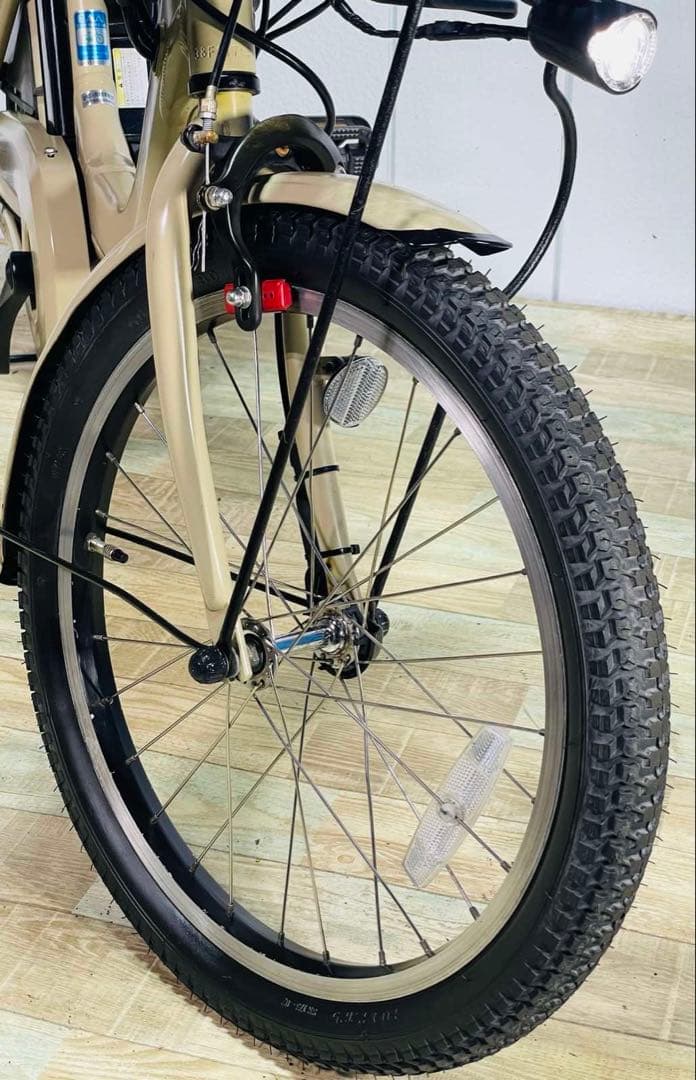 2873ヤマハ8.7アンペア3人乗り対応20インチ子供乗せ　電動アシスト自転車