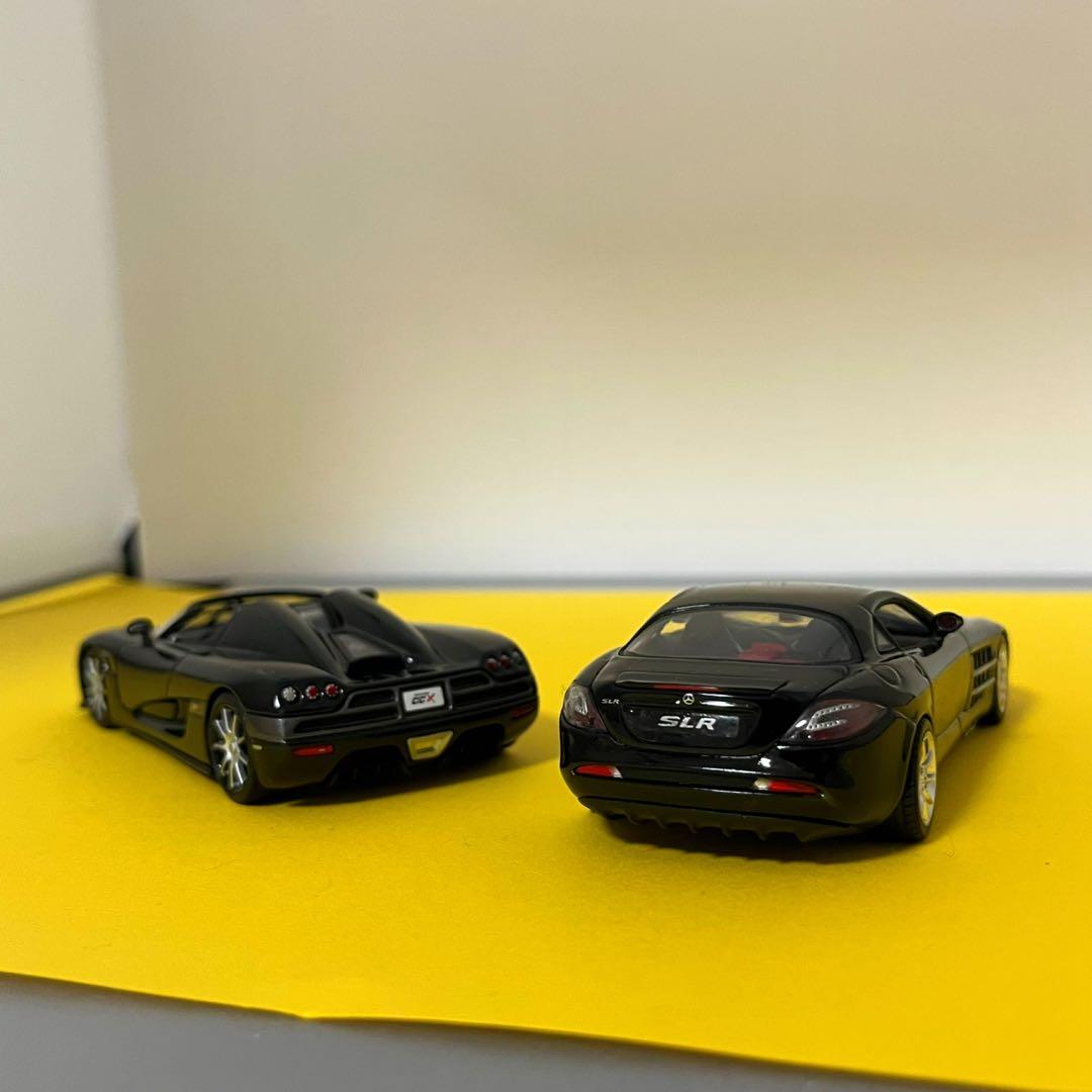 【早い者勝ち！】1/43 ケーニグセグCCX メルセデスベンツSLRマクラーレン