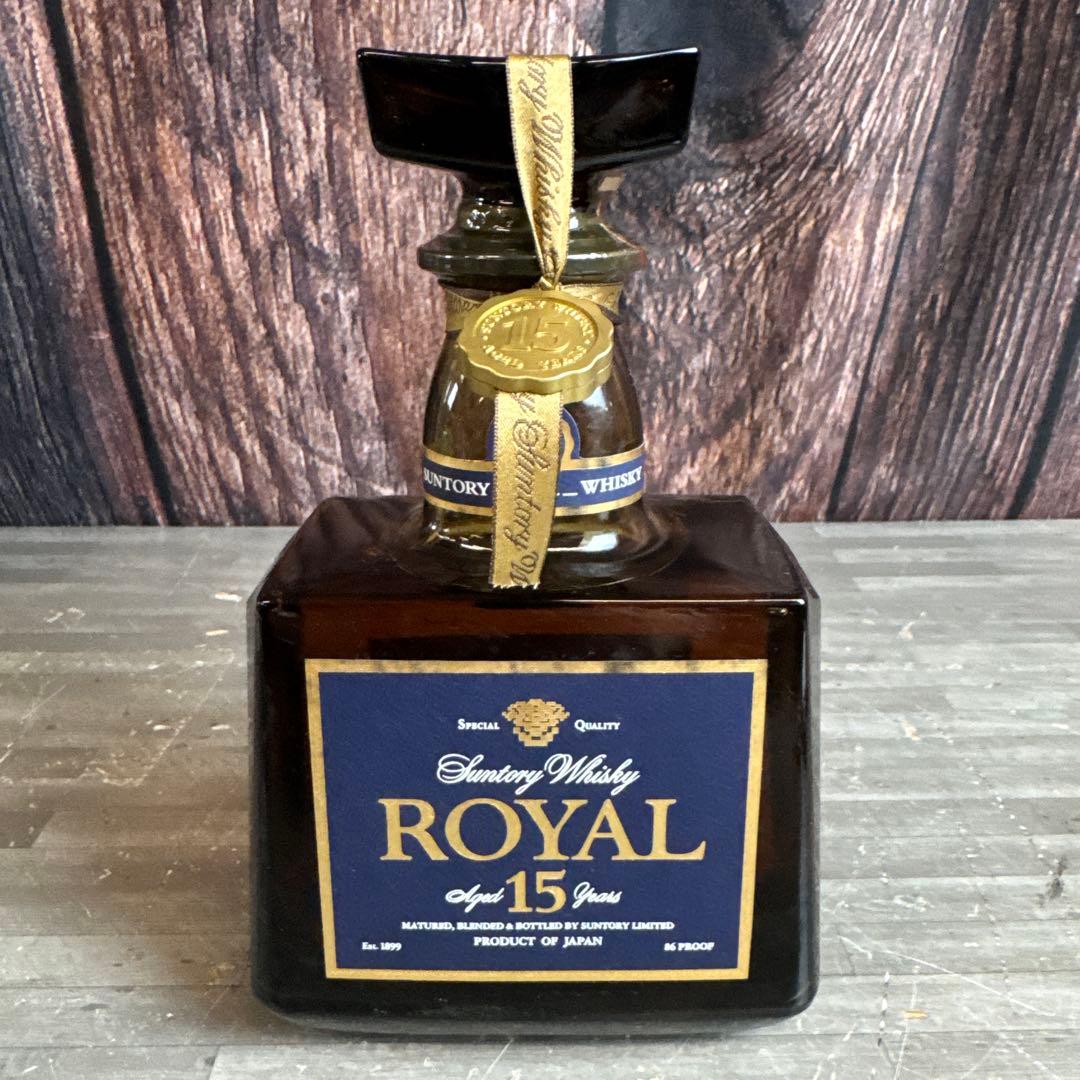 ⑤未開封 サントリーウイスキー  15年 700ml　お酒