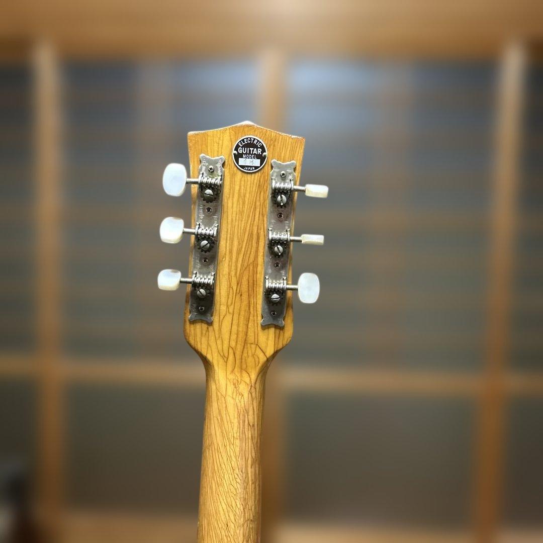 TEISCOセミホロウボディ 3ピックアップフルアコギター