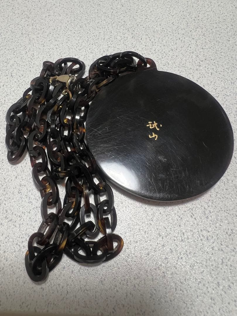 武山　アクセサリーべっ甲帯留 和装小物　着物　和装　和服