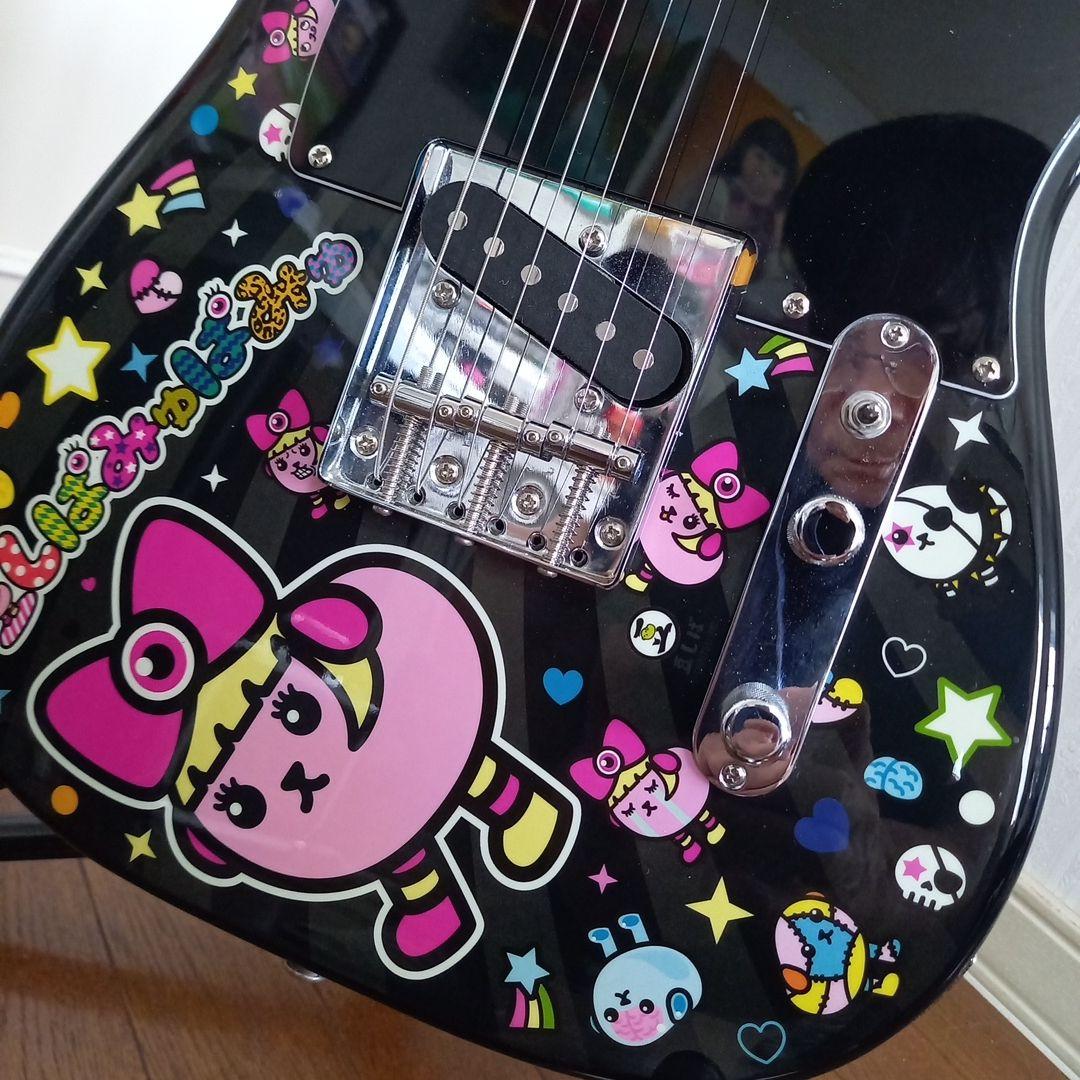 希少美品『子供用』豆しぱみゅぱみゅ　ミニテレキャスター