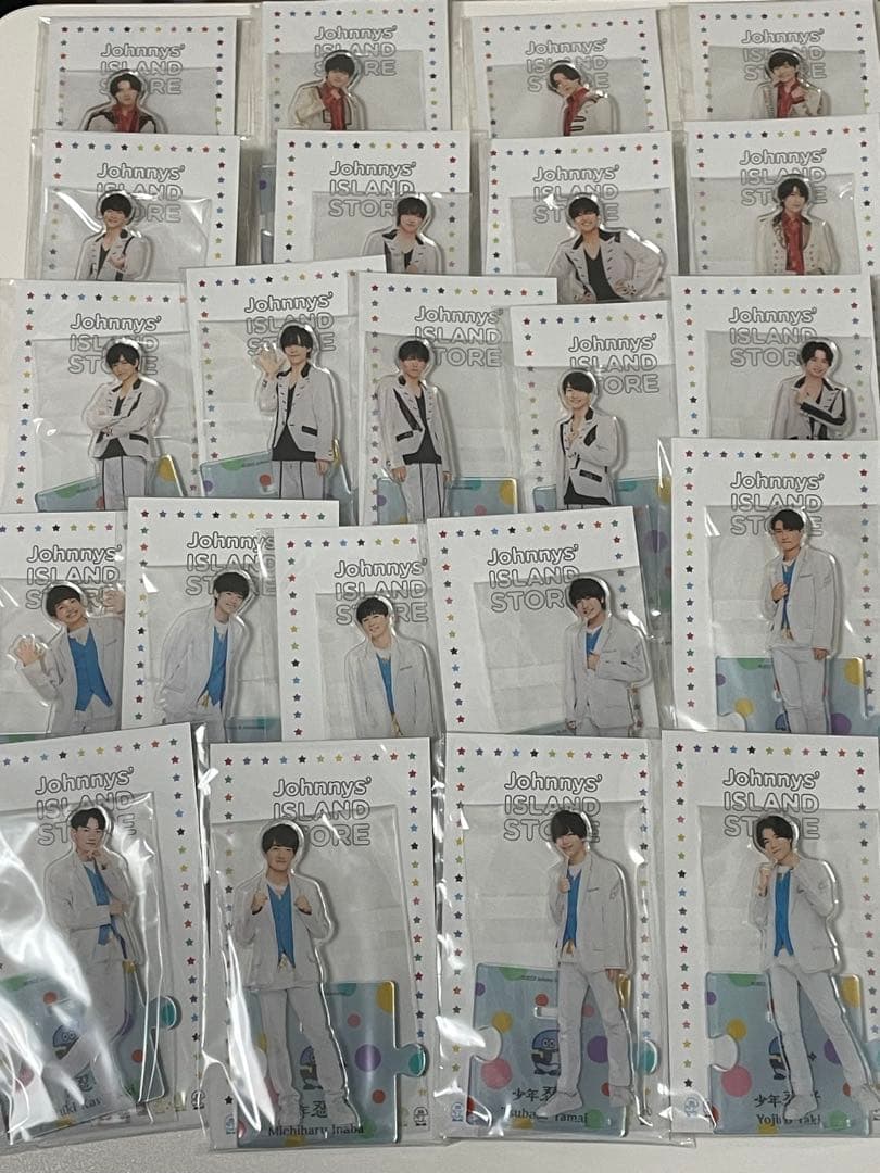 新品未使用　少年忍者　アクリルスタンド　22個セット