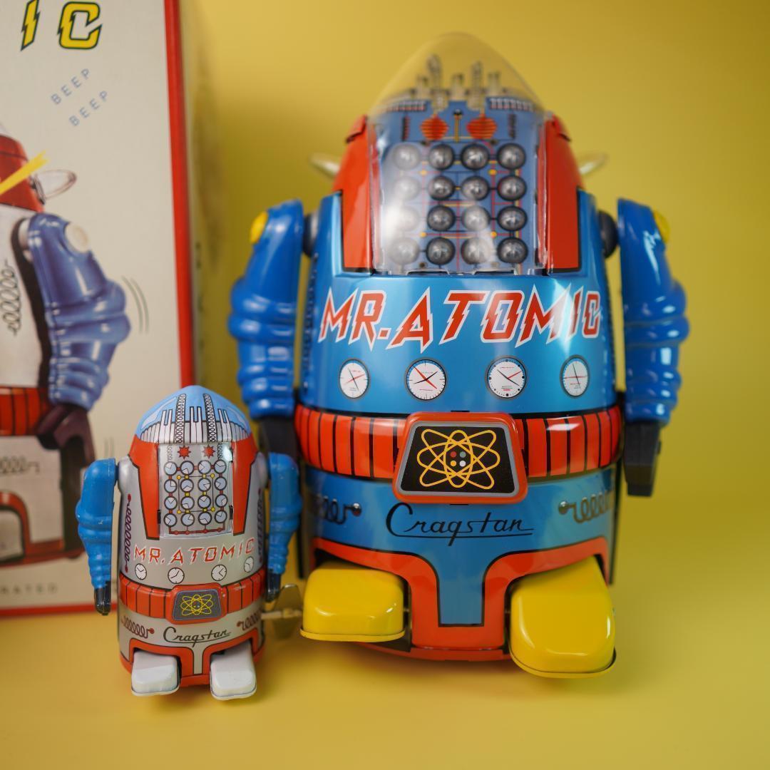 Mr アトミック　大阪ブリキ　ブリキ電動　動作確認済み