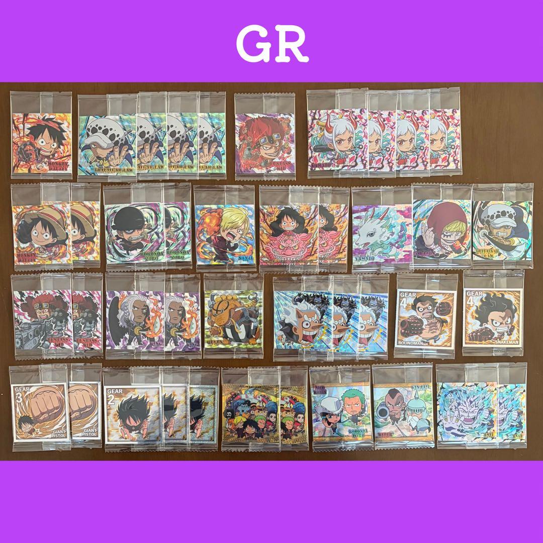 ONE PIECE 大海賊シール 引退大量セット