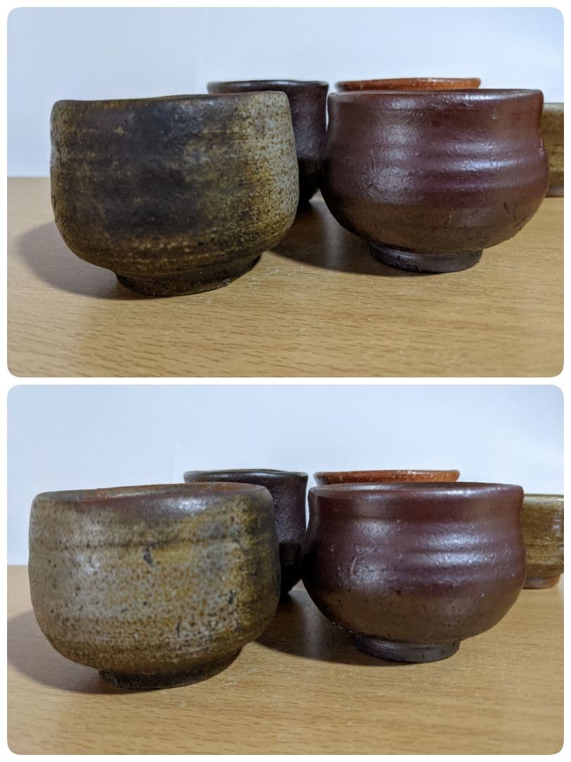 ♦ぐい呑み 各種作家物 酒器 備前焼 丹波焼 信楽焼 コレクション 骨董品