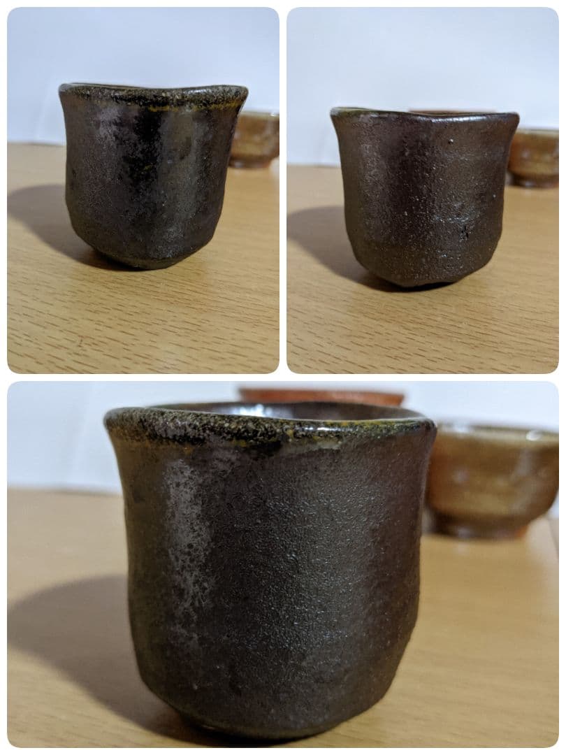 ♦ぐい呑み 各種作家物 酒器 備前焼 丹波焼 信楽焼 コレクション 骨董品