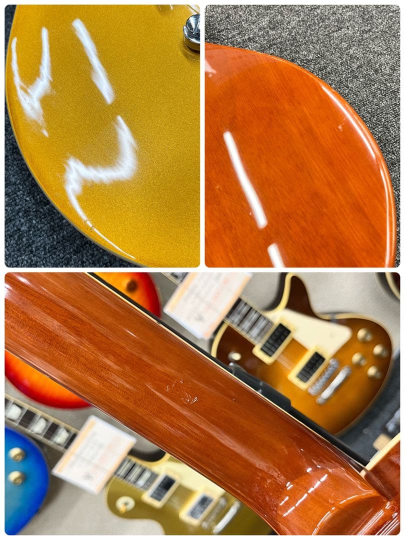 【11414】 Bacchus GOLD TOP P90 レスポールタイプ