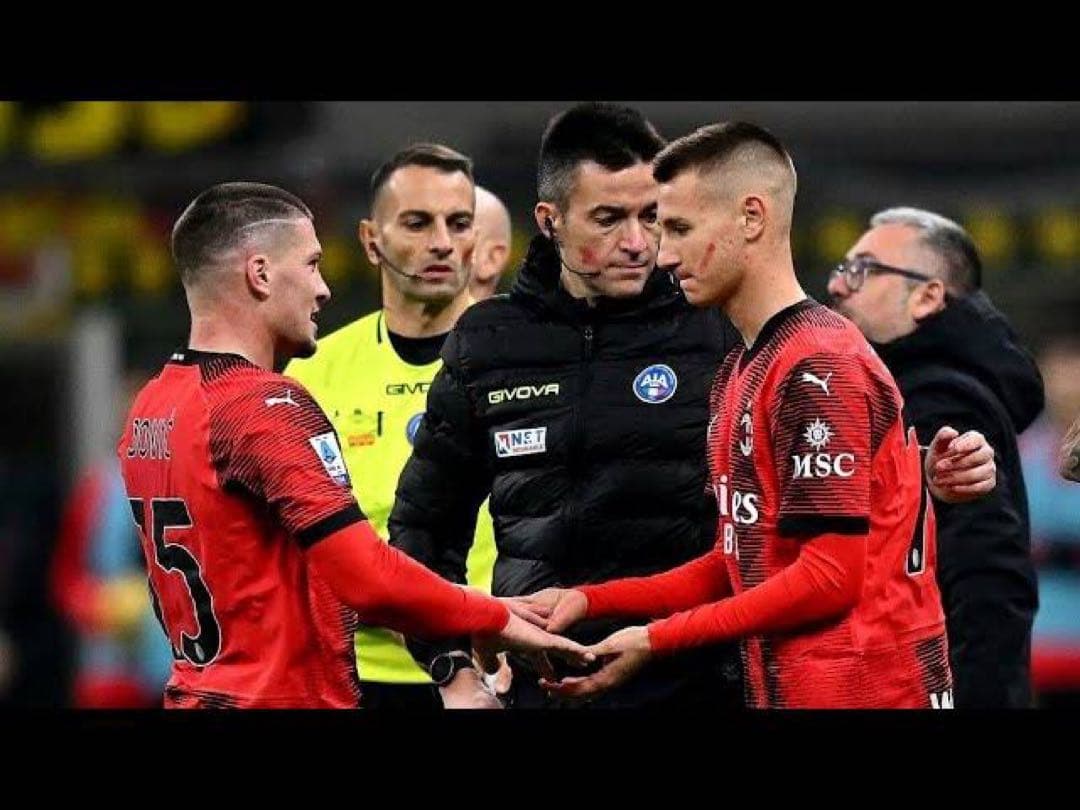 【新品タグ付】ACミラン 23/24 #73 カマルダ オーセンティック