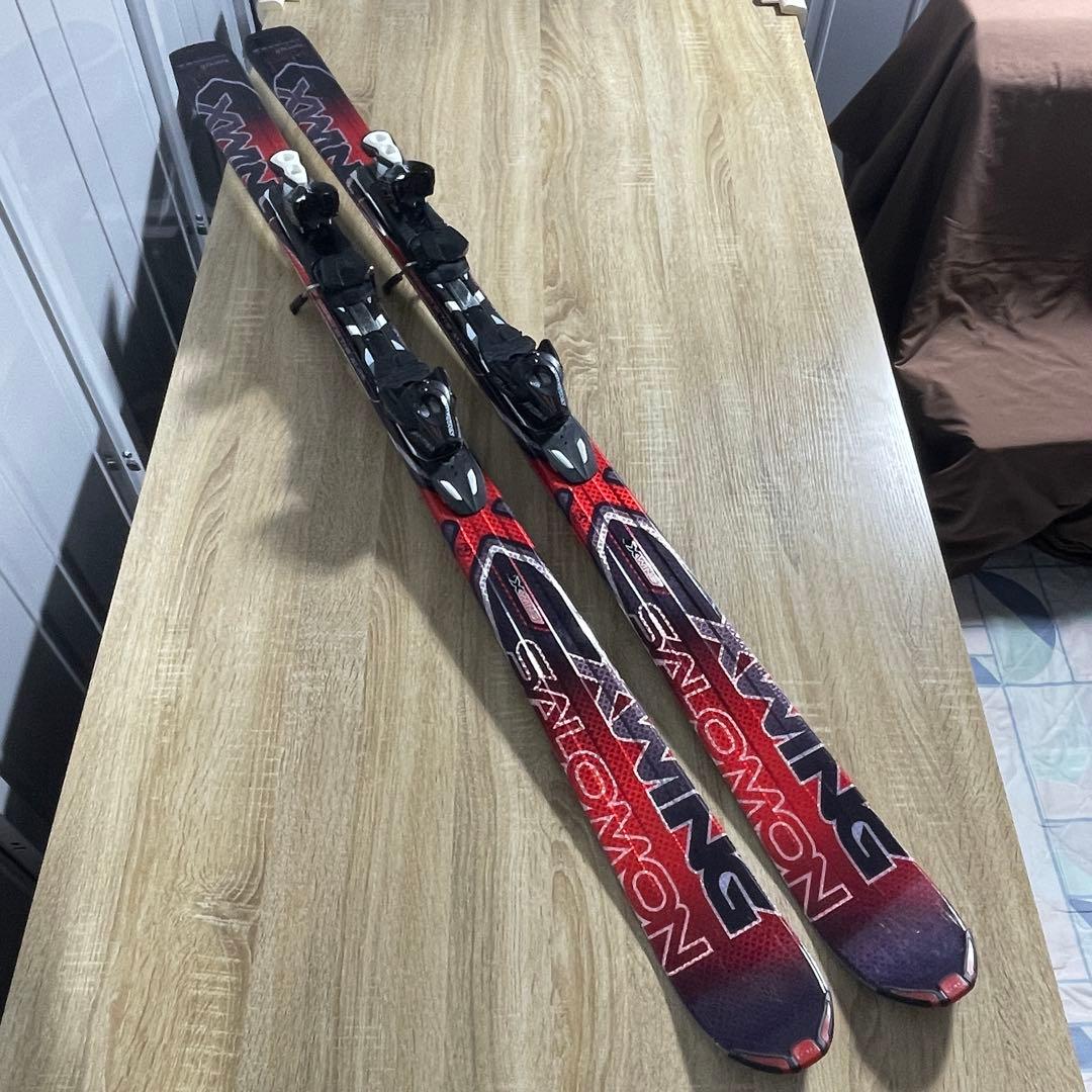 SALOMON160cm 25/25.5cmストック115cm スキーフルセット