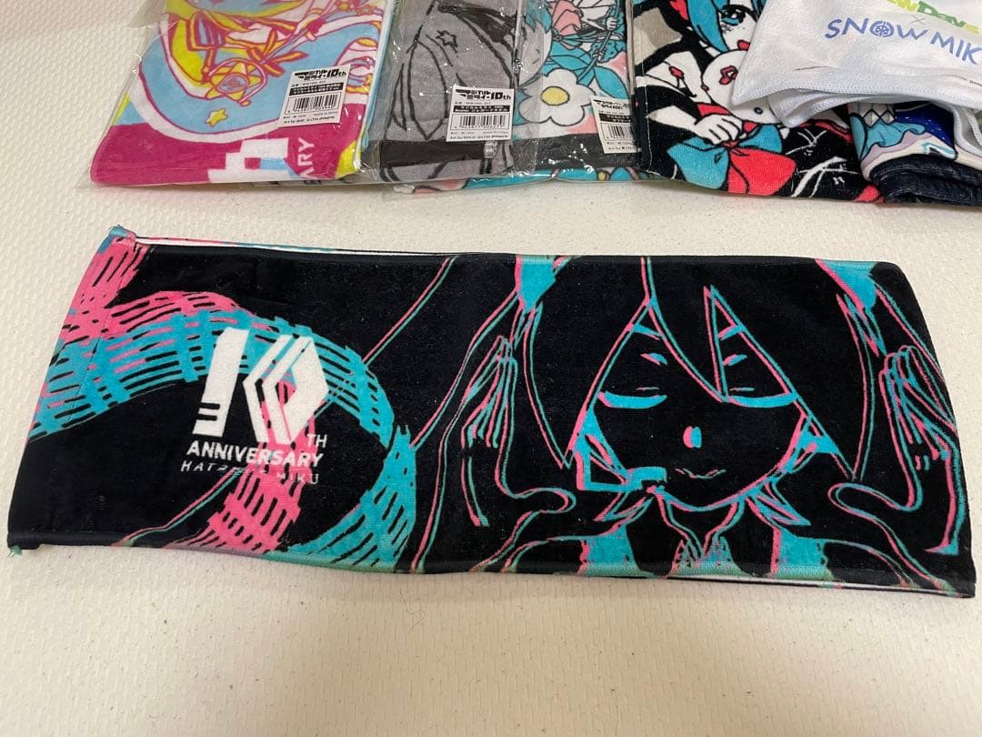【未使用】初音ミク タオル 10点 まとめ売り マジカルミライ MIKUEXPO