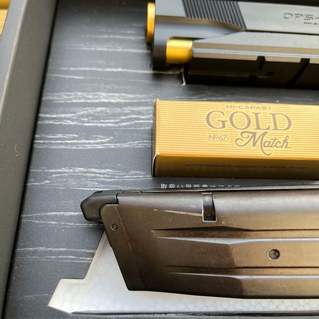 値下げ中【美品】東京マルイ ハイキャパ5.1 ゴールドマッチ ガスブローバック