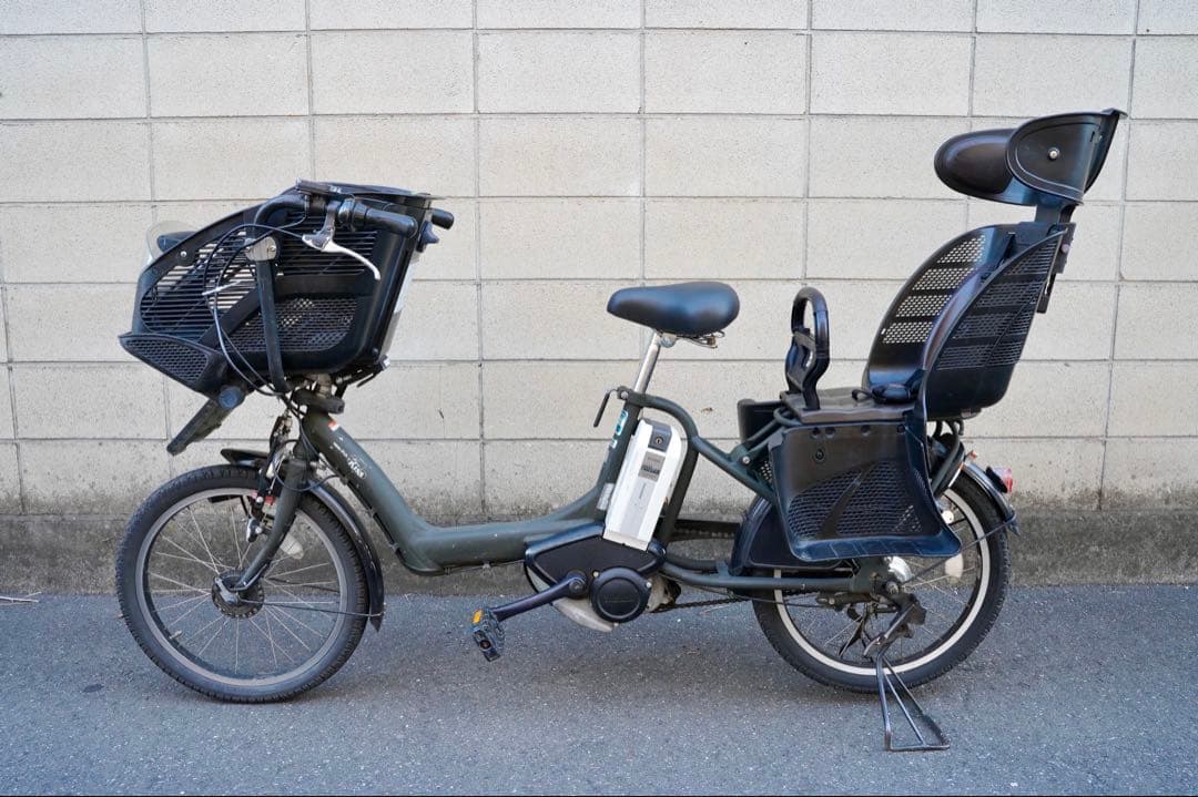 電動自転車 ヤマハ 20インチ 子供乗せ アシスト 中古 031701