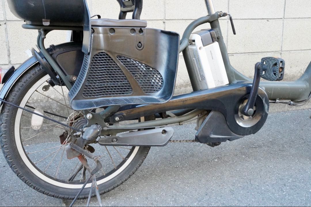 電動自転車 ヤマハ 20インチ 子供乗せ アシスト 中古 031701