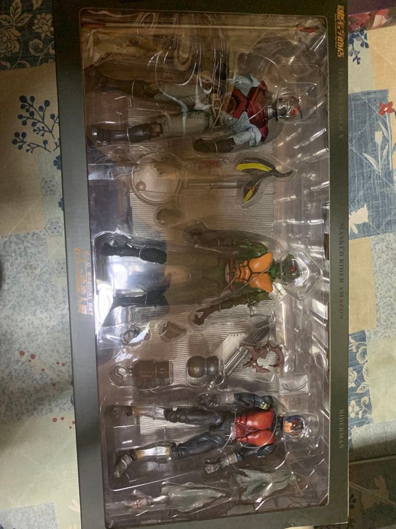 s.i.c 仮面ライダー６人の改造人間　ストロンガー＆電タックルその他3点セット