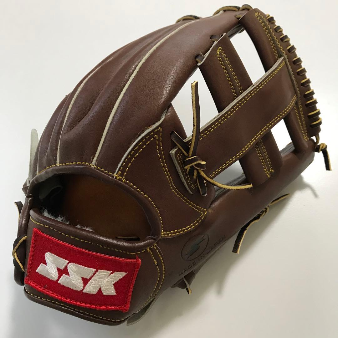 SSK エスエスケイ　一般軟式野球用グローブ　右投げ　ヴィンテージ