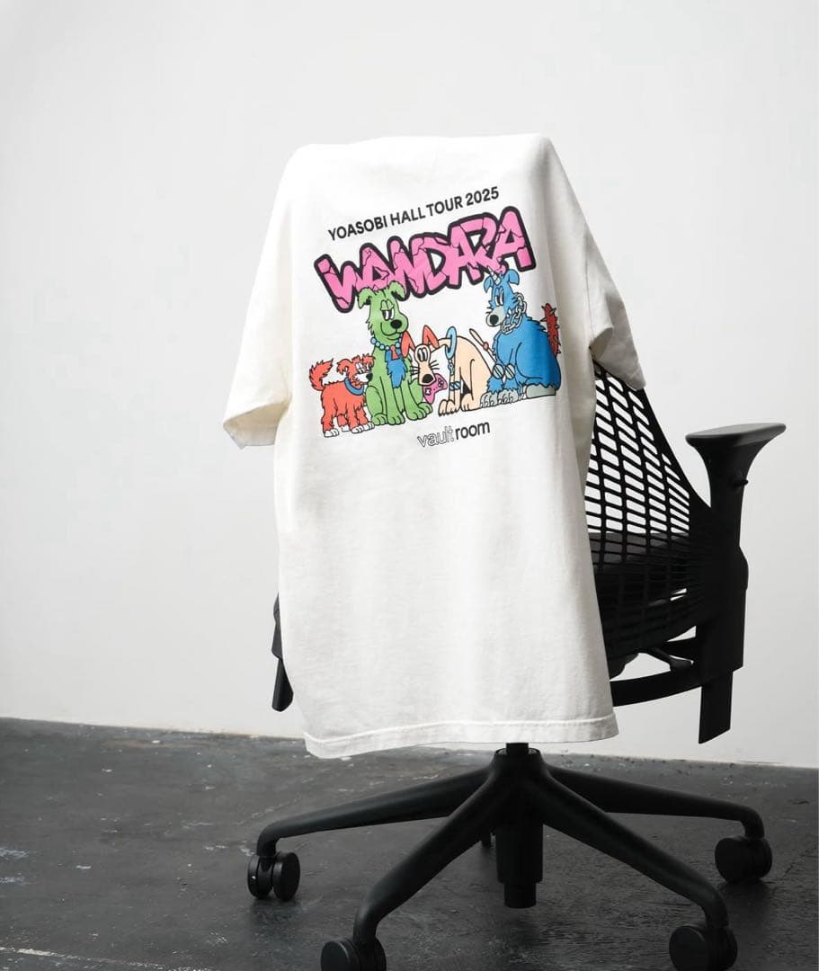YOASOBI ワンダラ vaultroom Tシャツ Mサイズ オフホワイト