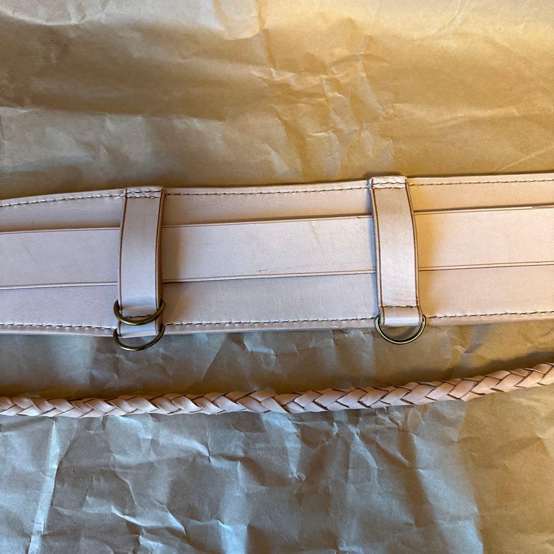 フィッシングベルト　レザークラフト