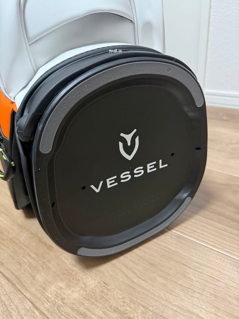 VESSEL PLAYER 4.0 ベゼル キャデイバッグ/ブラック/オレンジ