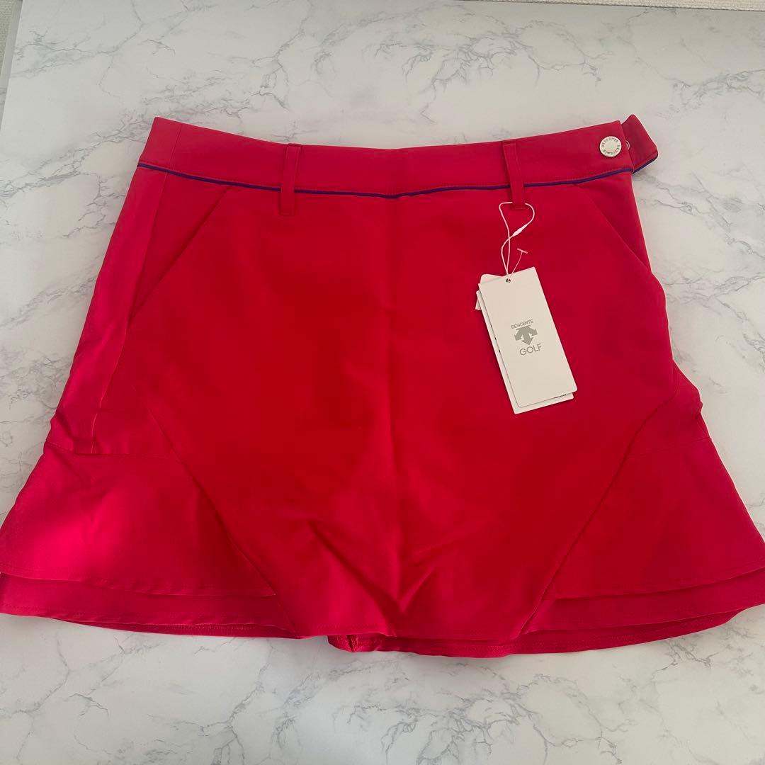 デサント]ゴルフ スカート フレアタイプ 吸汗 速乾 UVケア レディース 新品