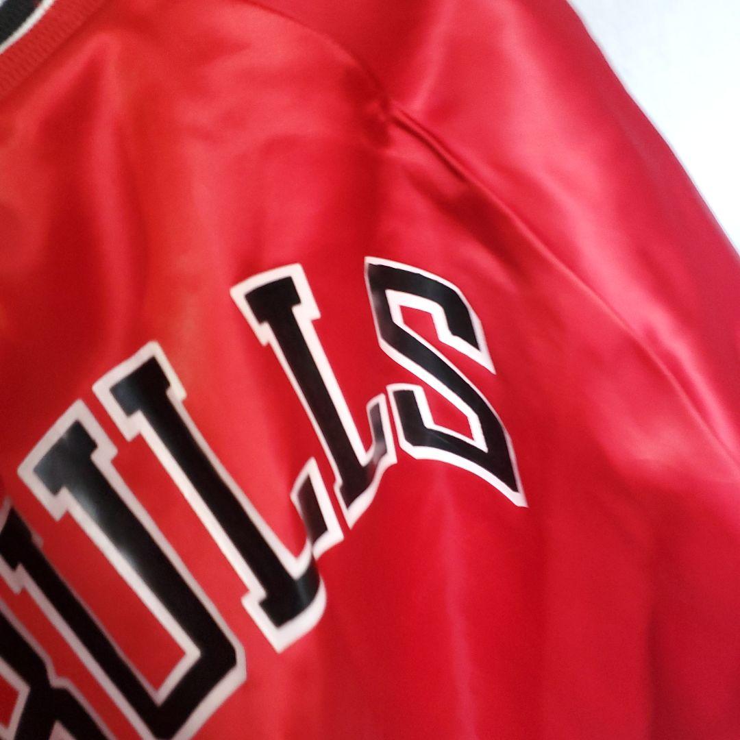 ブルズ BULLS スタジアムジャンパー ジャケット 牛 スタジャン 赤