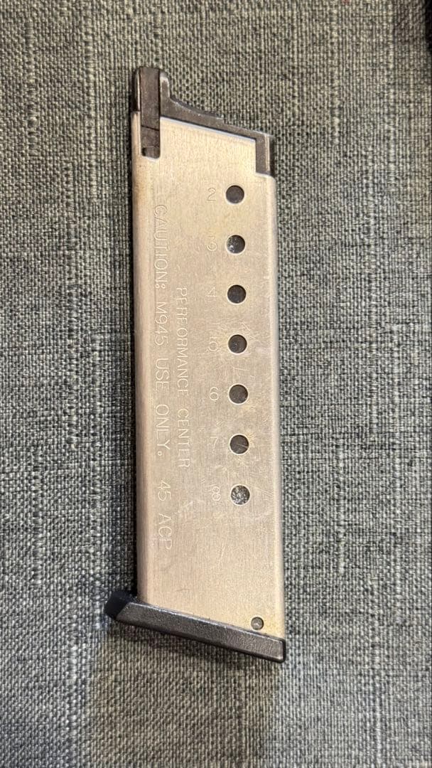 美品 KSC S&W M945 ステンレスシルバーモデル JASG安全基準適合