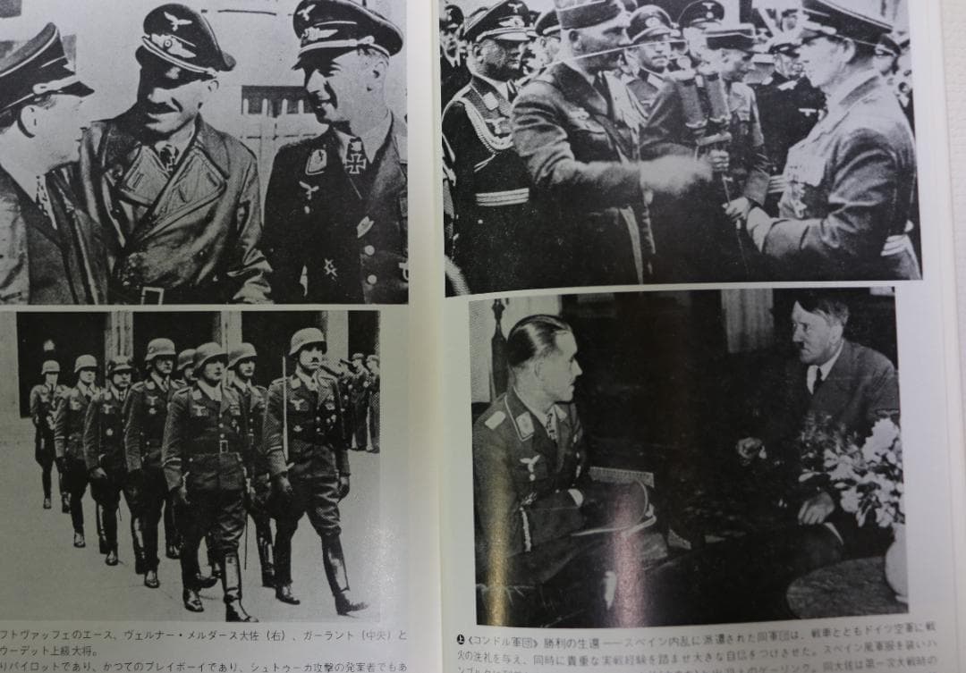 貴重　アドルフ・ガーランドフィギャー（ドラゴン）＋関連書籍　始まりと終わり