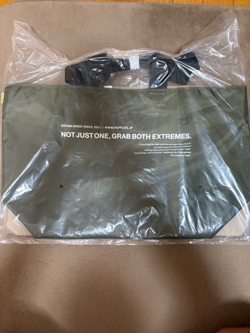 RUFFLOG ラフロッグ　トートバッグ　ゴルフバッグ