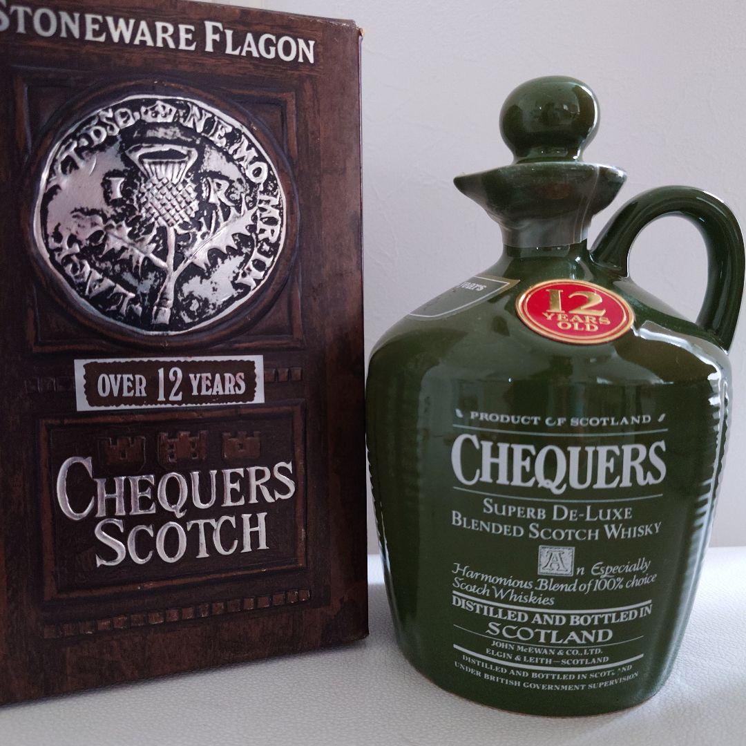 【古酒】CHEQUERS SCOTCH OVER 12YEARS チェッカーズ