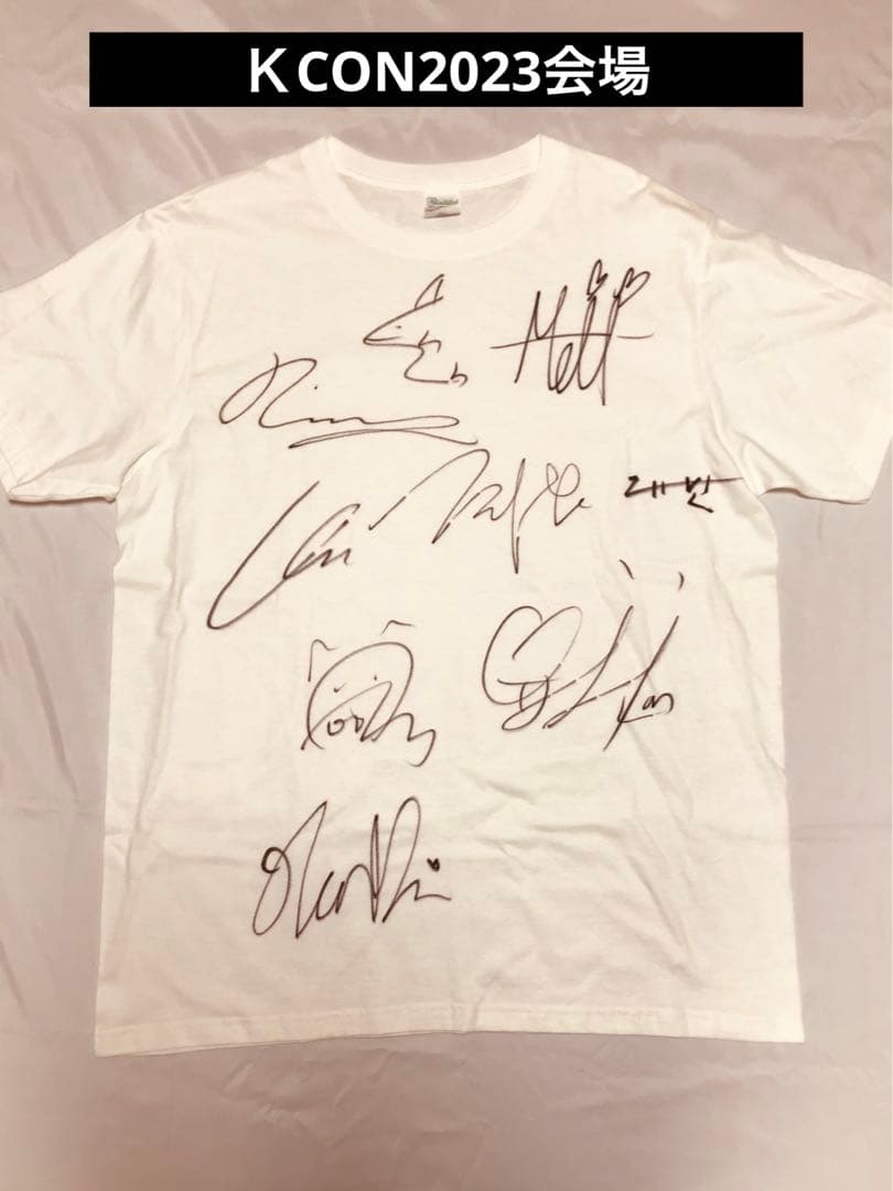 ZEROBASEONE KCON2023 サイン入りＴシャツ