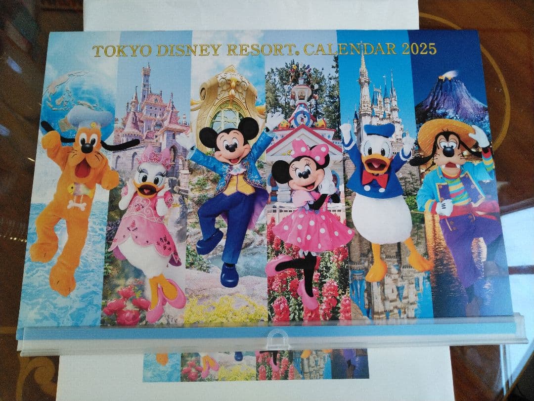 東京ディズニーリゾート非売品カレンダー 2025 2026 オリエンタルランド