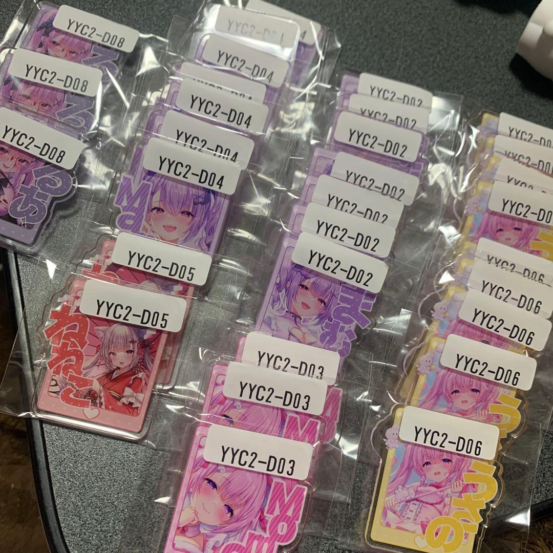 ゆゆこ ウェブポン アクリルバッジ まとめ売り 大量