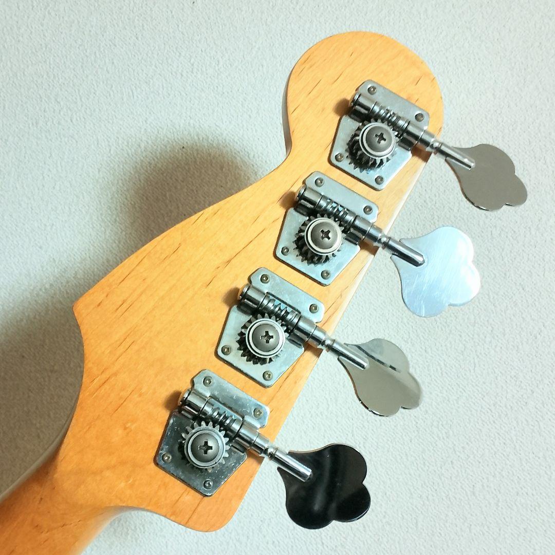 Vintage　ジャズベースタイプ　エレキベース　オレンジ色