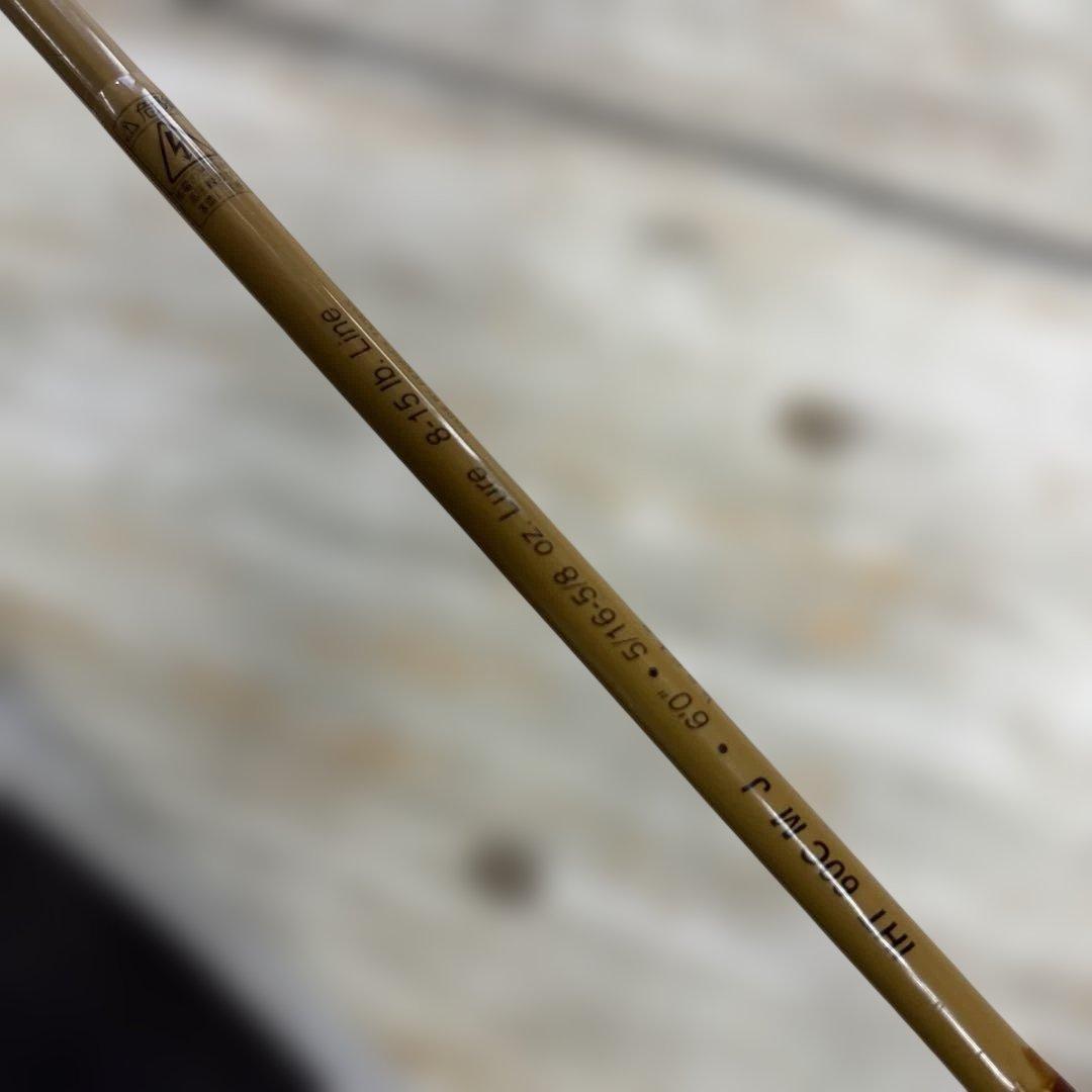 IRON LUNKER バスロッド 木製ハンドル