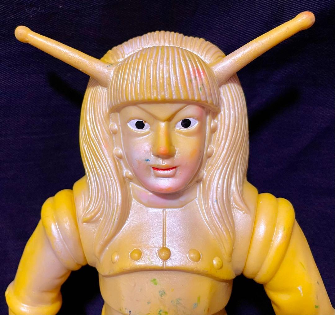 当時物 マグマ大使 ソフビ人形 ブルマァク希少品マルサンM1号ジャイアントサイズ