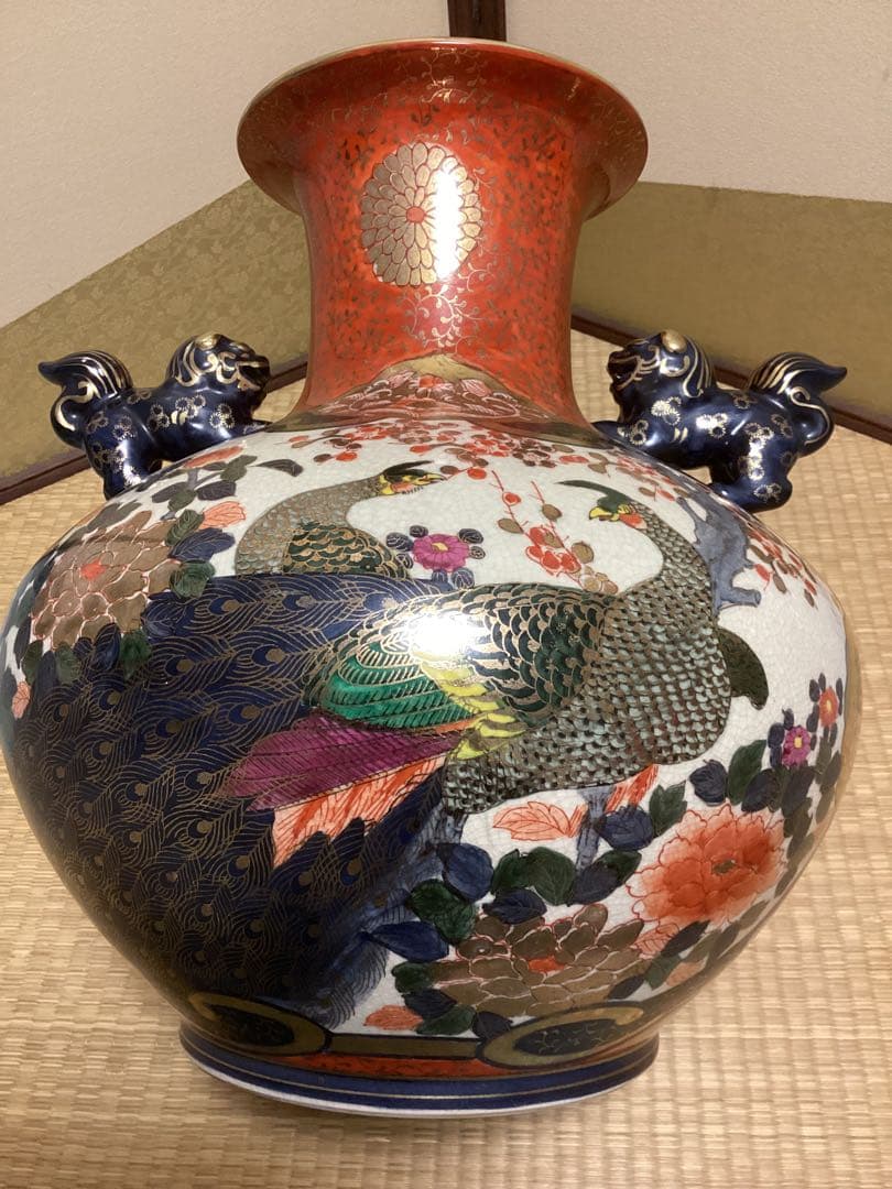 有田焼　伊万里　大壺　インテリア