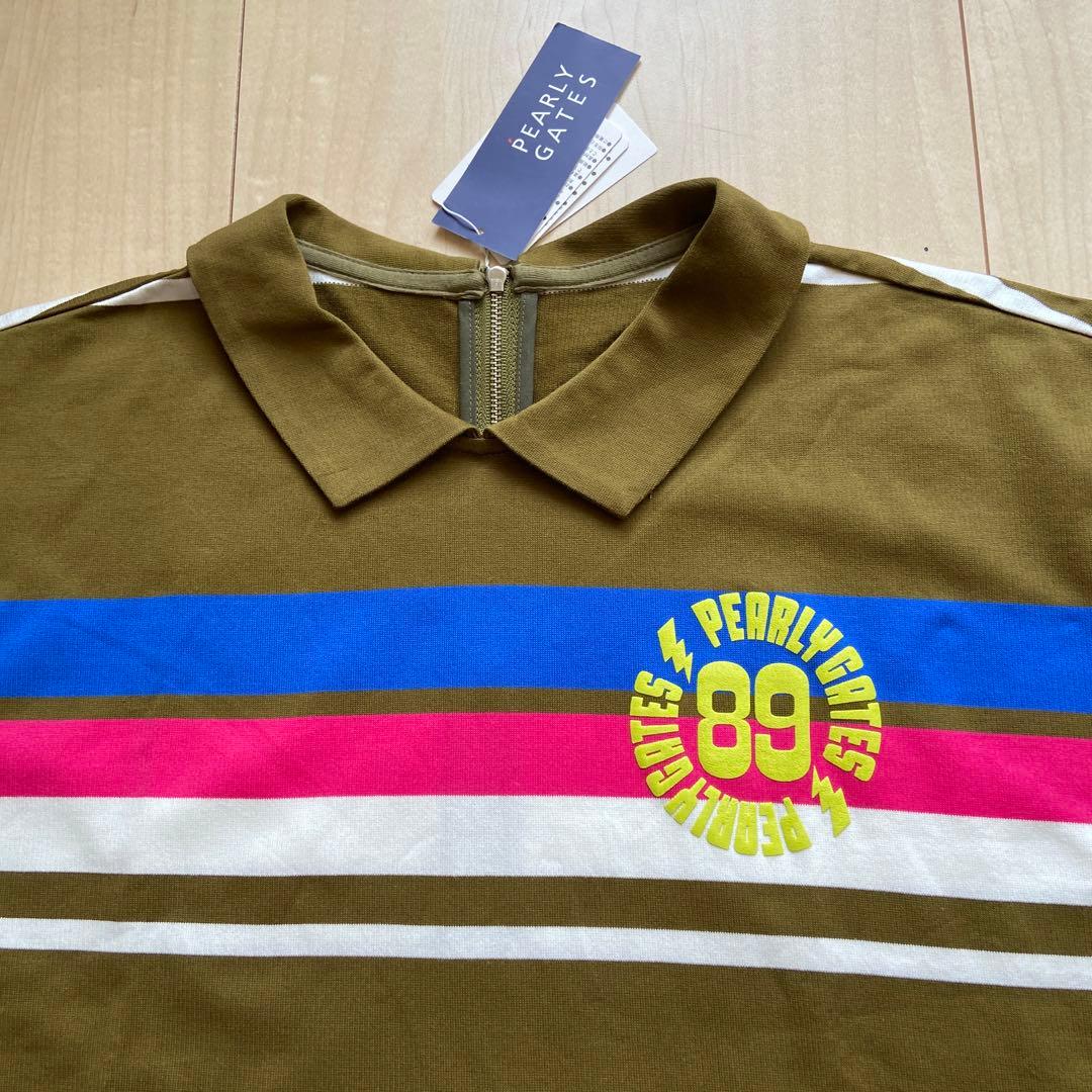 未使用品パーリーゲイツ PEARLY GATES ボーダーワンピース