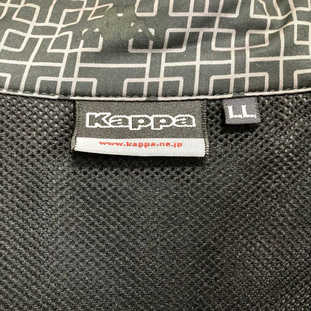 美品✨　Kappa GOLF メンズブルゾン　ブラック　LL
