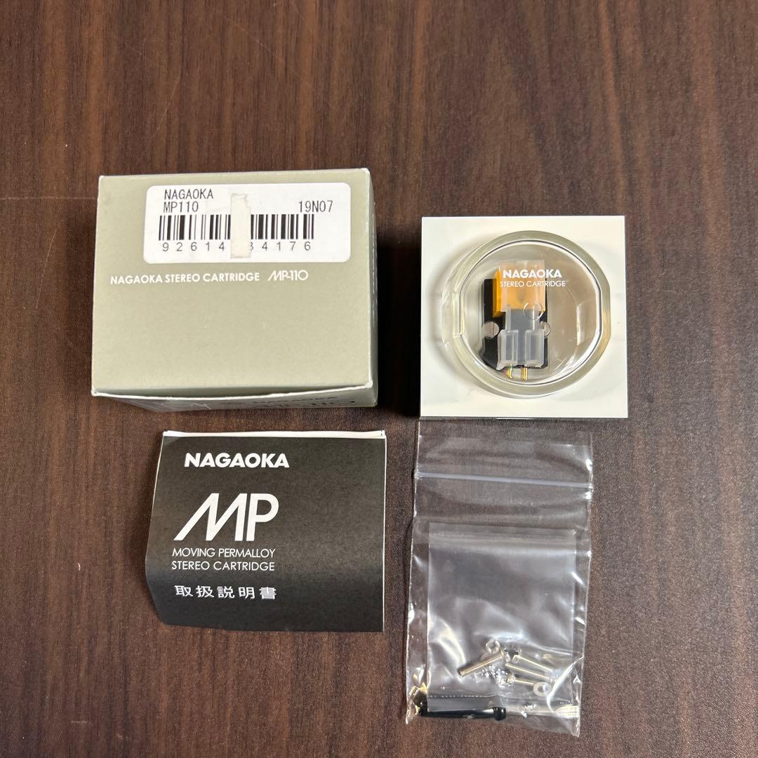 レコードカートリッジ MP-110 カートリッジ単体 楕円チップ・接合ダイヤ