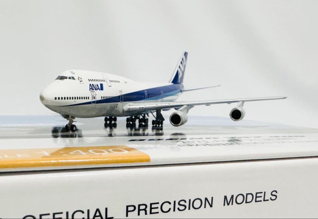 全日空商事 1/400 ANA B747-400 ラストフライトNH40081