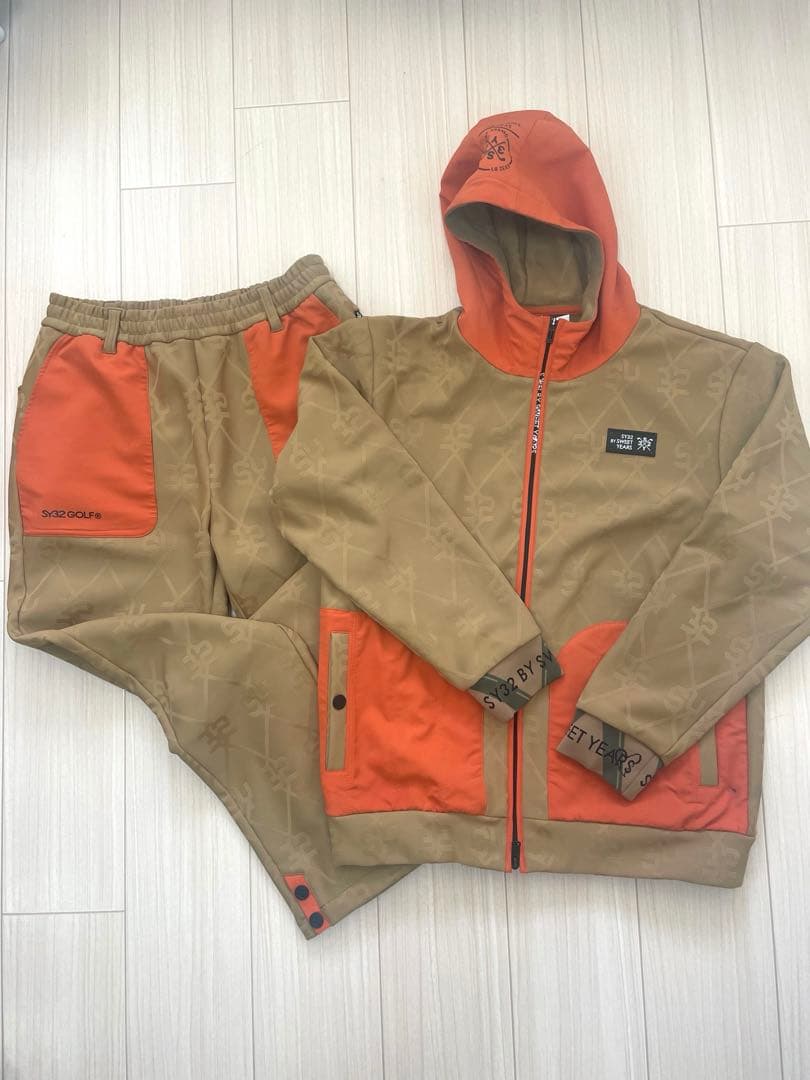 【美品】SY32 BY SWEETYEARS セットアップ ゴルフウェア メンズ